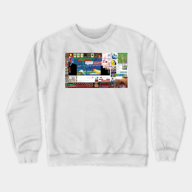 Youtube With More Features Crewneck Sweatshirt by polygondonut